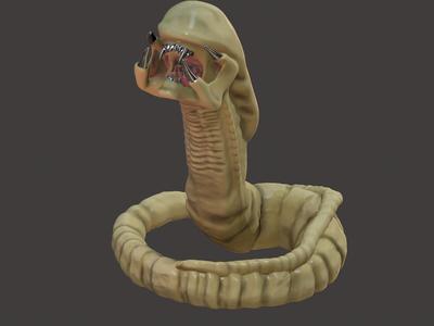 Alien Xenomorph Hybrid Statue