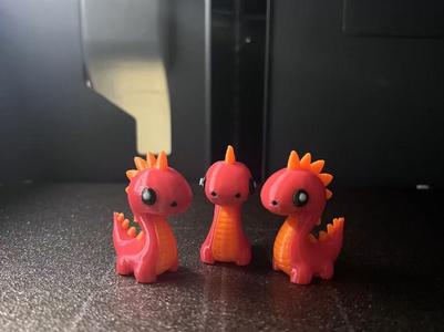 Cute mini Loch Ness Monster