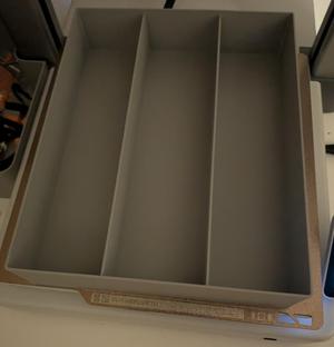 Basic 3 Compartment Storage Tray