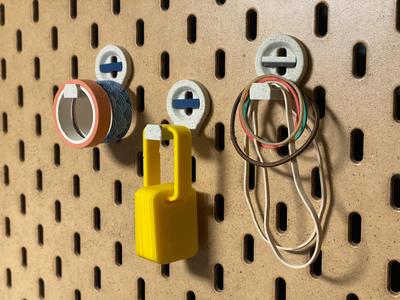 IKEA Skadis/ Skådis  Simple Hook (S) - T Clips