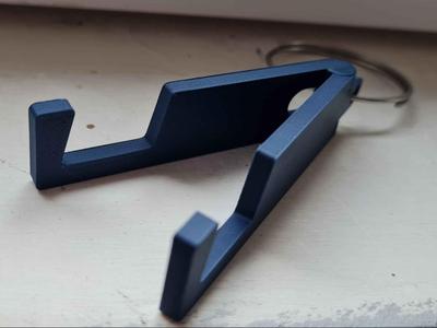 Foldable Phone Stand Key ring version 