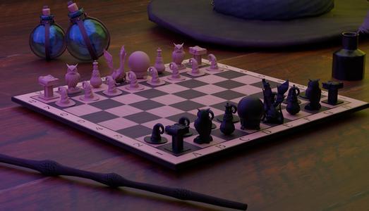 Wizarding Chess Set