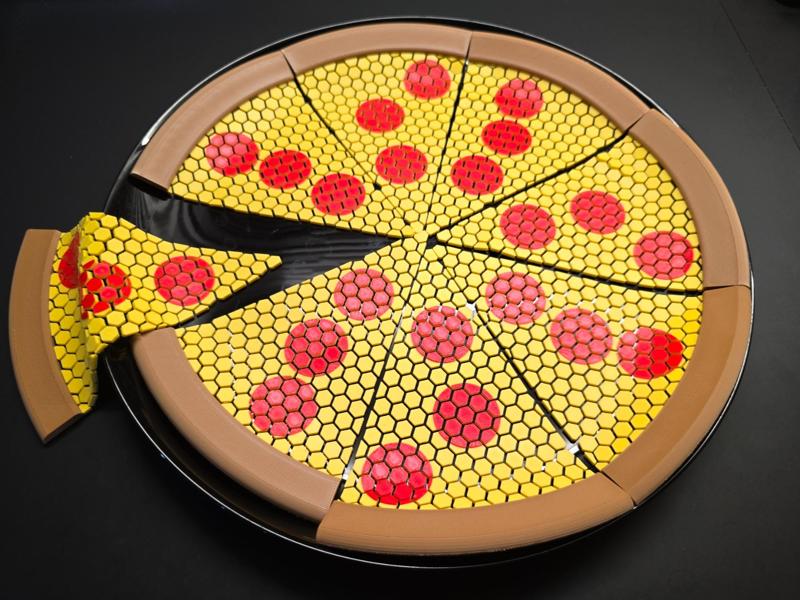 Fidget Flexi Pizza Set (requires mesh fabric)
