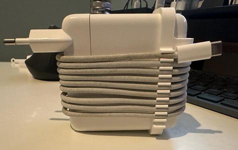 MacBook 96W Charger Cable Organizer
