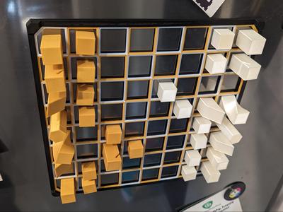 Modern Fridge Magnet Chess