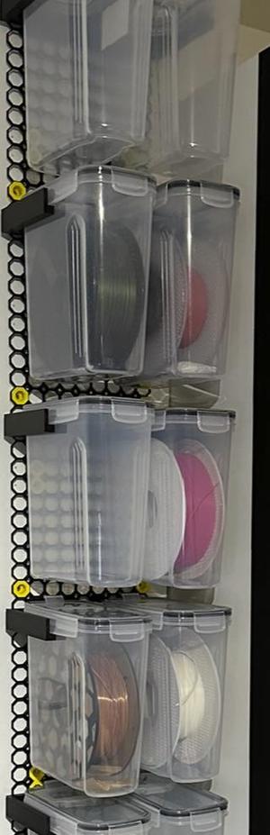 Multiboard Filament Container Spool Mount