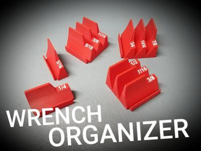 Snap-Fit Modular Wrench Organizer Holder
