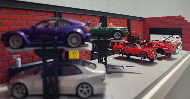 Hotwheels display