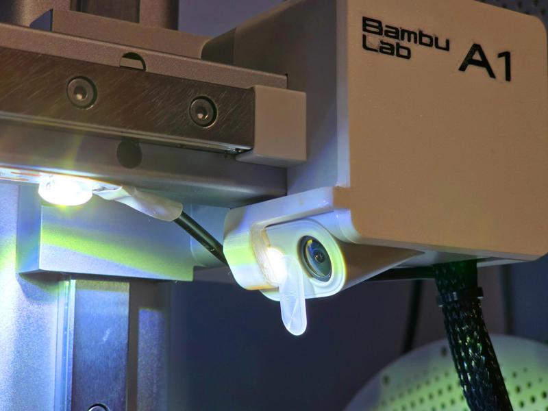 Remote control of LEDs powered by AMS