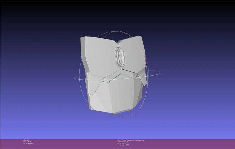 Star Wars The Mandalorian Beskar Chestplate   