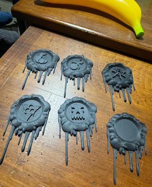WH40K - Purity Seals Magnets - Chaos Blessings