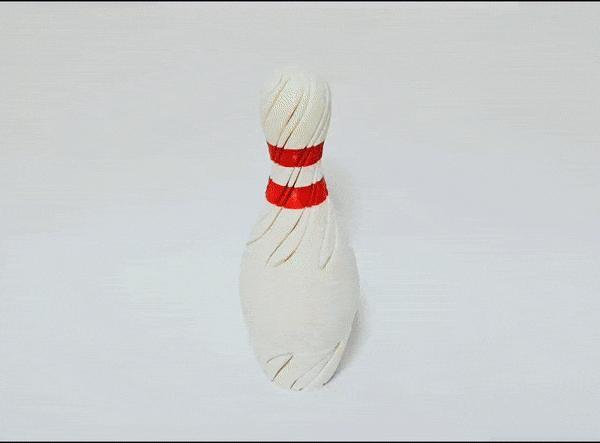 Impossible Passthrough Bowling Pin