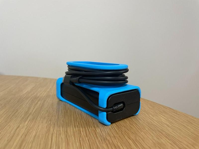 Laptop cable/charger holder