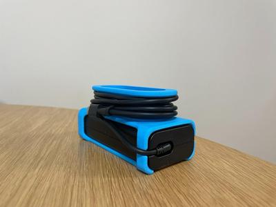 Laptop cable/charger holder