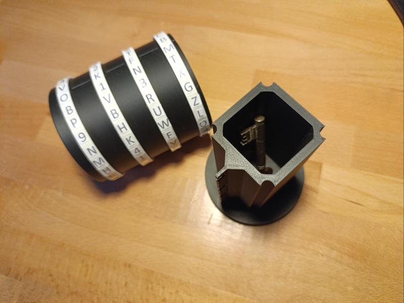 4 digit secret box