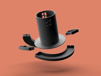 Scotch tape holder - TapeNest