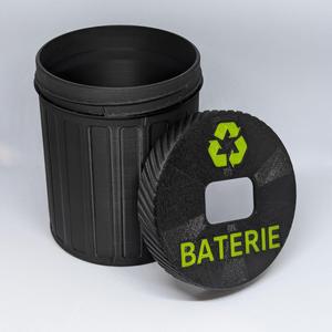 Battery bin EN / CZ