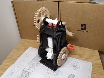 Functional 4-Stroke Engine