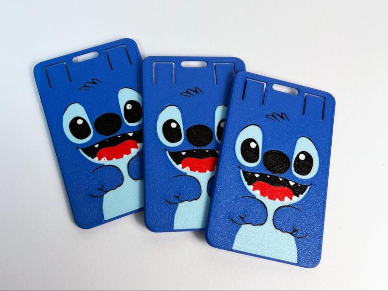 Stitch ID Card/Badge holder - Standard Size