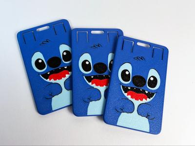Stitch ID Card/Badge holder - Standard Size
