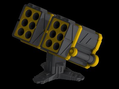 Penholder Rocket Launcher
