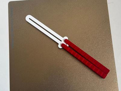 Trainer Butterfly Knife / Balisong / Messer