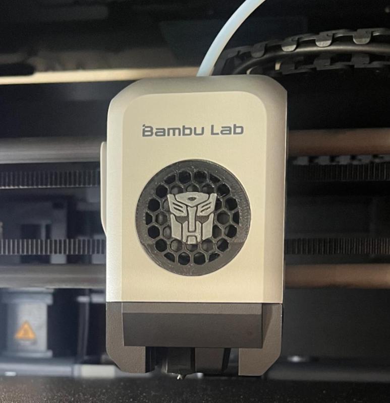 Autobot Fan Cover for Bambu Lab P1S