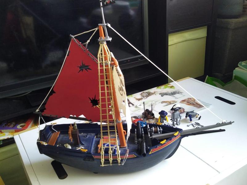 PLaymobil bowsprite repaired