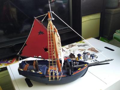 PLaymobil bowsprite repaired