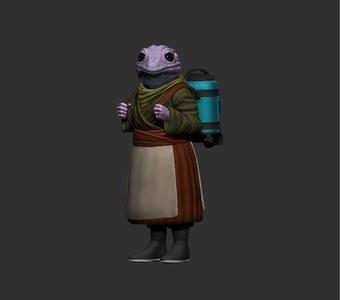 Frog girl