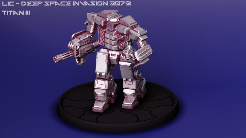 LIC - Titan III 100t Assault Battlemech