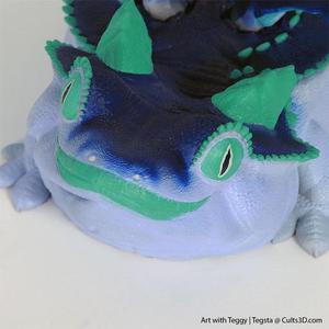 Bowie the Crested Gecko Dragon