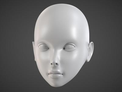 BJD Doll Head