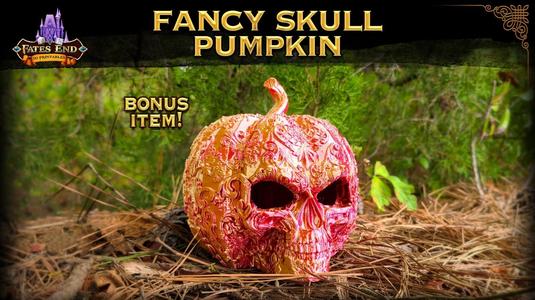 Fancy Skull Pumpkin - SUPPORT FREE