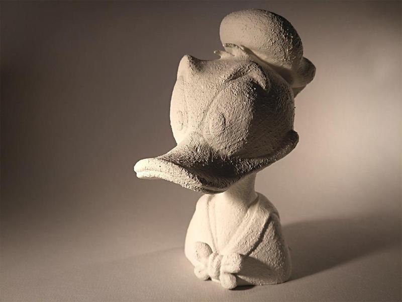 Donald Duck bust