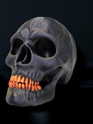 Simple Spooky Skull for Halloween