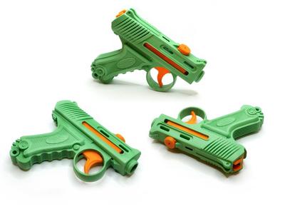 Tiny Little Disc Shooter - x4 - Fully 3d printable