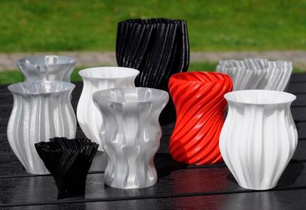 Scripted vases