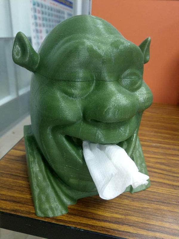 Shrek Tissue Box