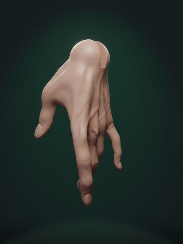 Mars BJD Hand Pose 1