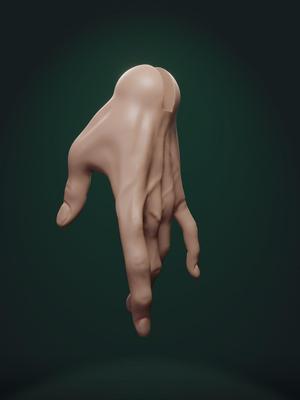 Mars BJD Hand Pose 1