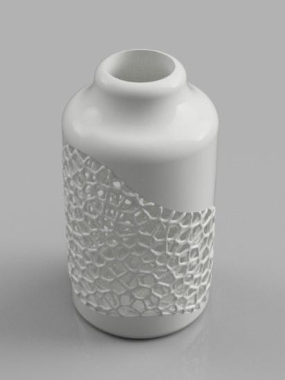Voronoi vase 1