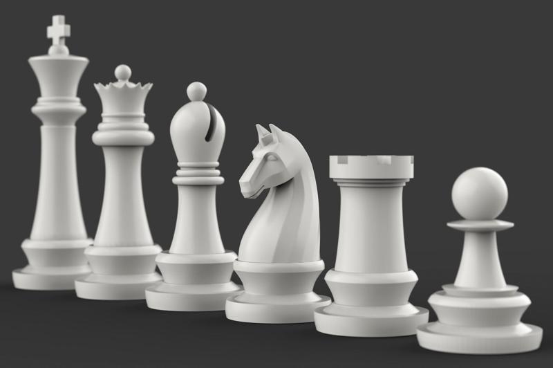 Complete Chess Pieces