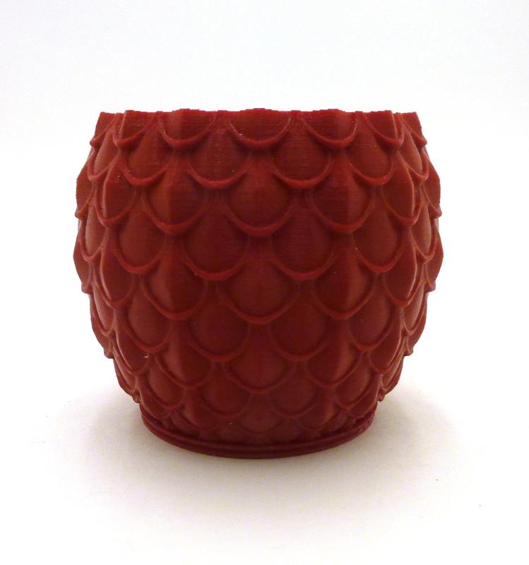 Dragon Scale Test Vase