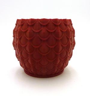Dragon Scale Test Vase