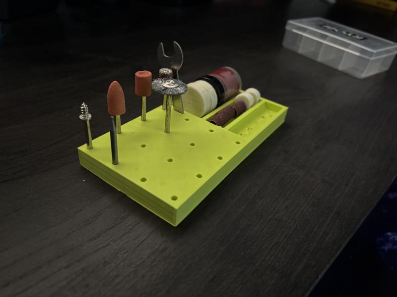 Rotary Tool (Dremel) Attachment Holder