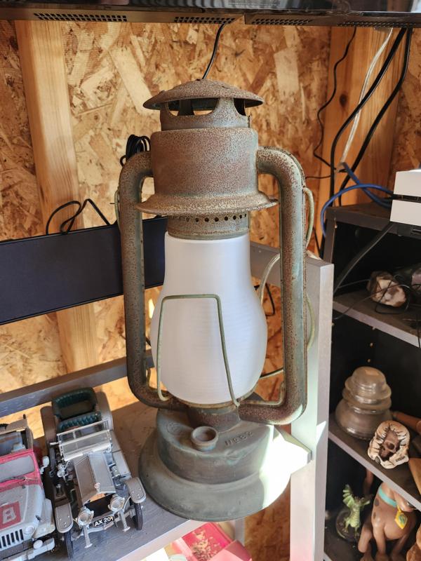 Antique lantern globe