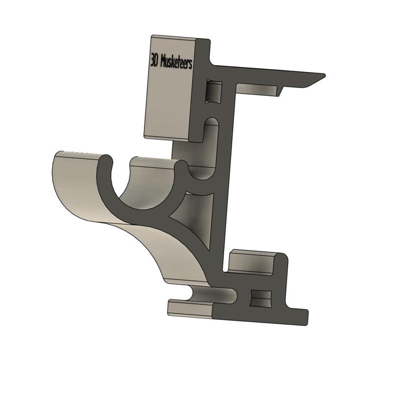 Curtain and Spool Holder for Sam's Club Industrial Shelves!