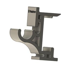 Curtain and Spool Holder for Sam's Club Industrial Shelves!