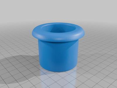 Umbrella picnic table insert